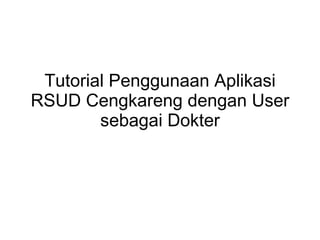 Tutorial penggunaan aplikasi rsc | PPT