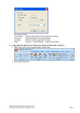 Tutorial penggunaan nitro pdf | PDF