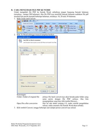 Tutorial penggunaan nitro pdf | PDF
