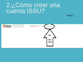 2.¿Cómo crear una
cuenta ISSU?
PASO 1

 
