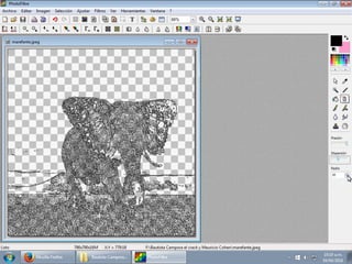 Tutorial photofiltre marefante