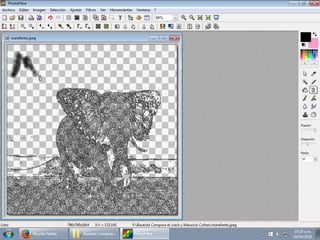 Tutorial photofiltre marefante