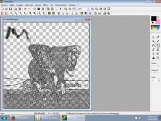 Tutorial photofiltre marefante
