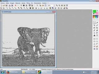 Tutorial photofiltre marefante