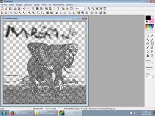 Tutorial photofiltre marefante