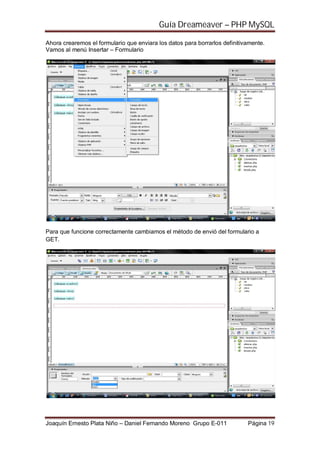 Tutorial php mysql | PDF