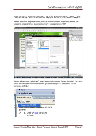 Tutorial php mysql | PDF