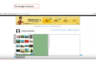 Se
escoge
la
escena