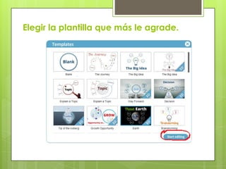 Elegir la plantilla que más le agrade.
 