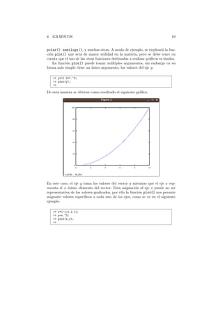 Tutorial rapido de octave | PDF