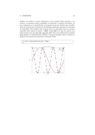 Tutorial rapido de octave | PDF