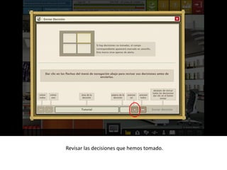 Revisar las decisiones que hemos tomado.
 
