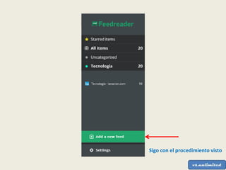 Sigo con el procedimiento visto
 
