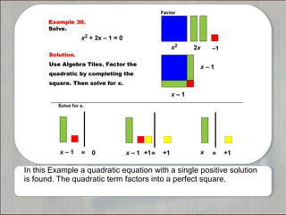 Tutorials--Algebra Tiles | PPT
