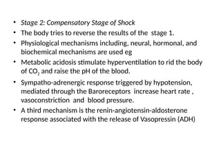 Comprehensive Overview of Shock: Types, Causes, and Pathophysiology | PPTX