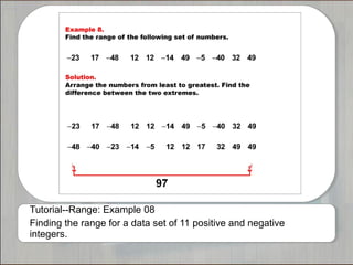 Tutorials: The Range | PPT