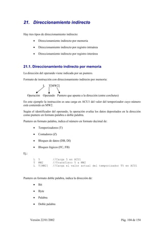 PLC y electroneumática: Tutorial de programación de AWL con el PLC en Simatic S7 Siemens 