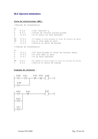 PLC y electroneumática: Tutorial de programación de AWL con el PLC en Simatic S7 Siemens 