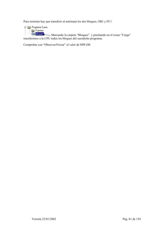 PLC y electroneumática: Tutorial de programación de AWL con el PLC en Simatic S7 Siemens 