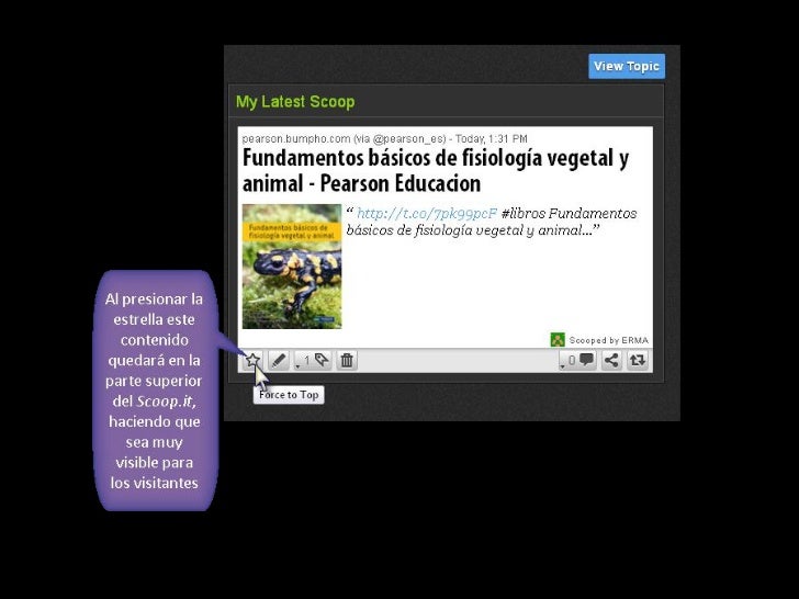 Tutorial Scoop.it español