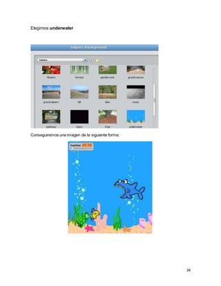 34
Elegimos underwater
Conseguiremos una imagen de la siguiente forma:
 