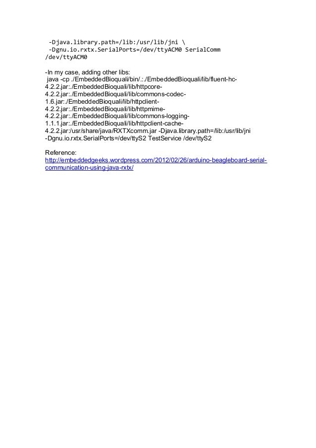 Java serial port arduino example Java serial port arduino example