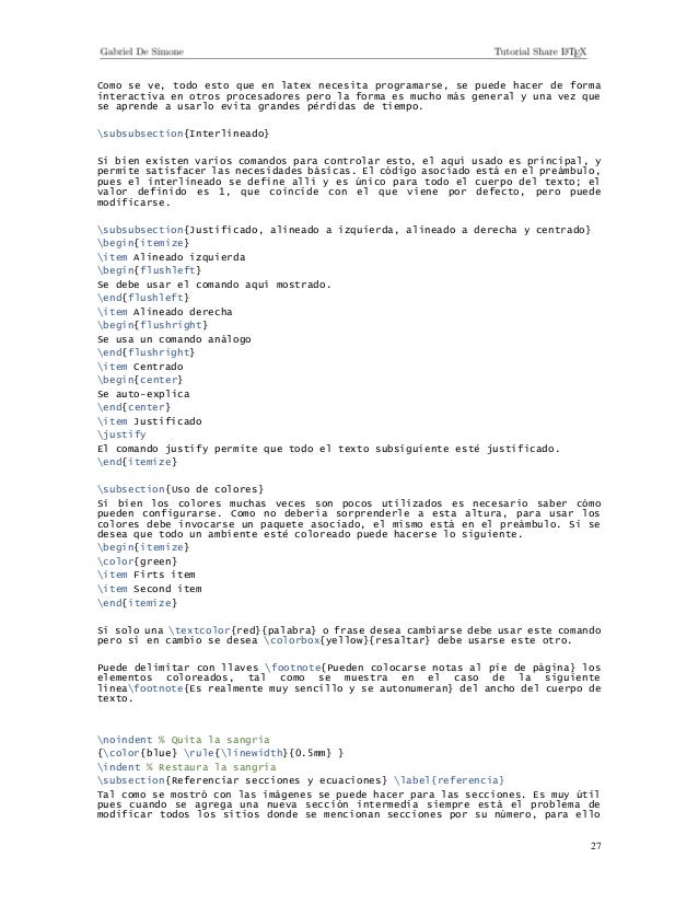 Tutorial Share Latex
