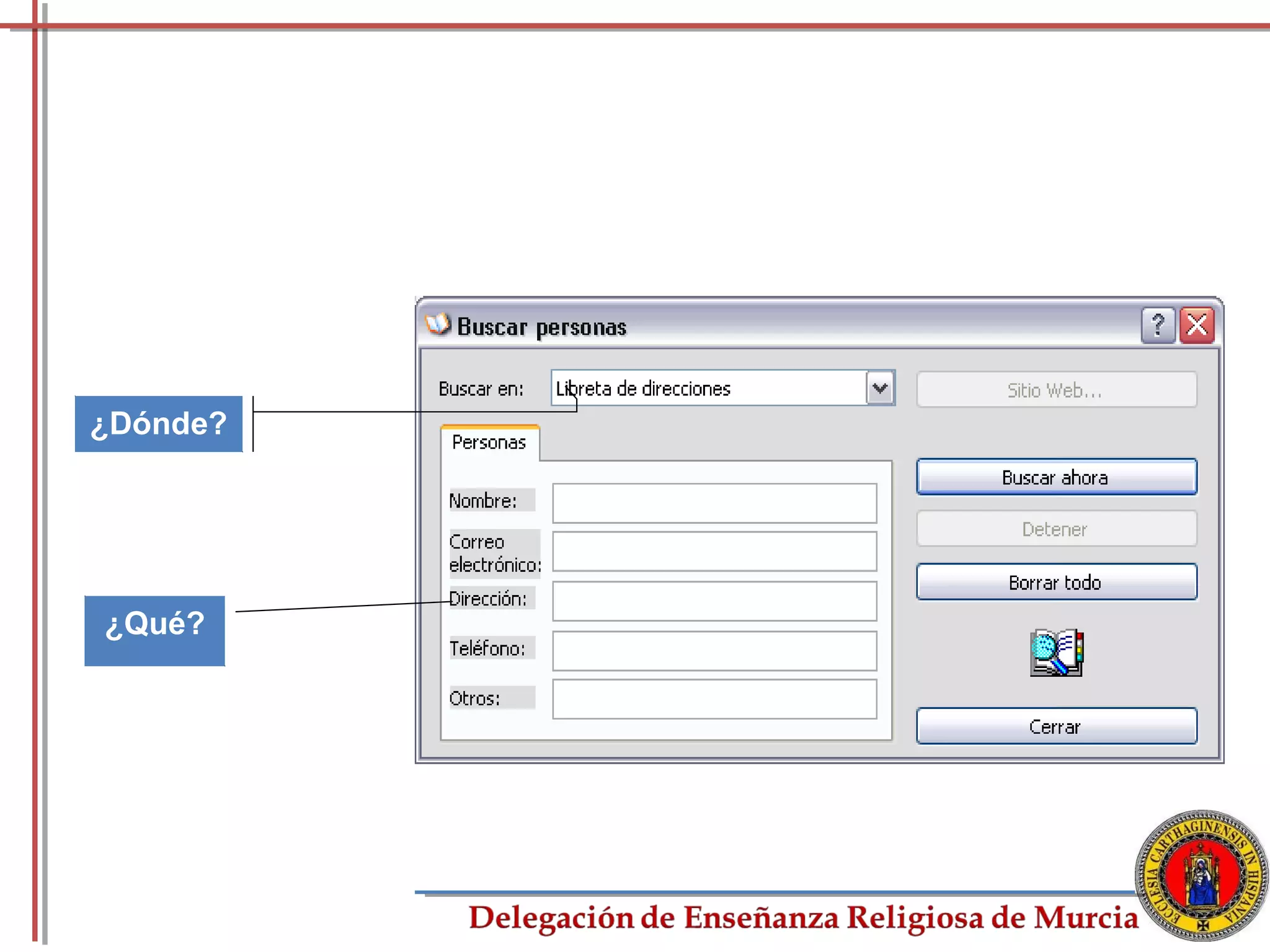 ¿Dónde?




¿Qué?




          61
 