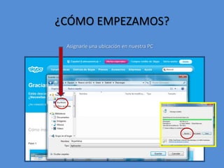 ¿CÓMO EMPEZAMOS?Otra opción es que la descarga no sea automática . Autorizar desde aquí.