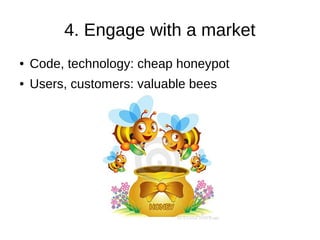Web/mobile application
● Build your app locally first, then deploy
● Use LAMP: Linux Apache Mysql Python
● In my product, I used Twisted instead of Apache
because of live streaming
● Deployment: AWS or others (Microsoft, Google,
Heroku...)
● Debugging: use Google, Stackoverflow, and Rubber
Duck
 