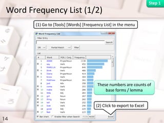Quick Start Tutorial of KH Coder 3 | PDF