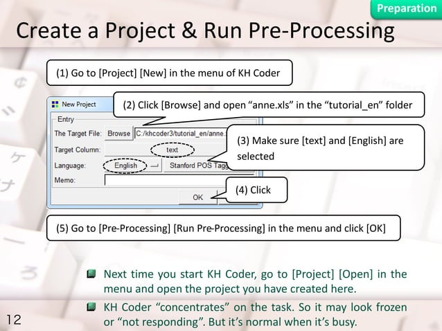 Quick Start Tutorial of KH Coder 3 | PPT
