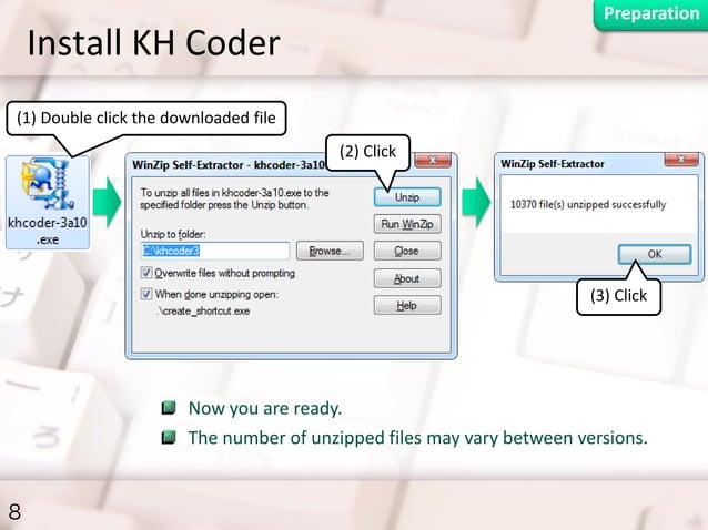 Quick Start Tutorial of KH Coder 3 | PPT
