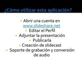 Tutorial Slideshare!