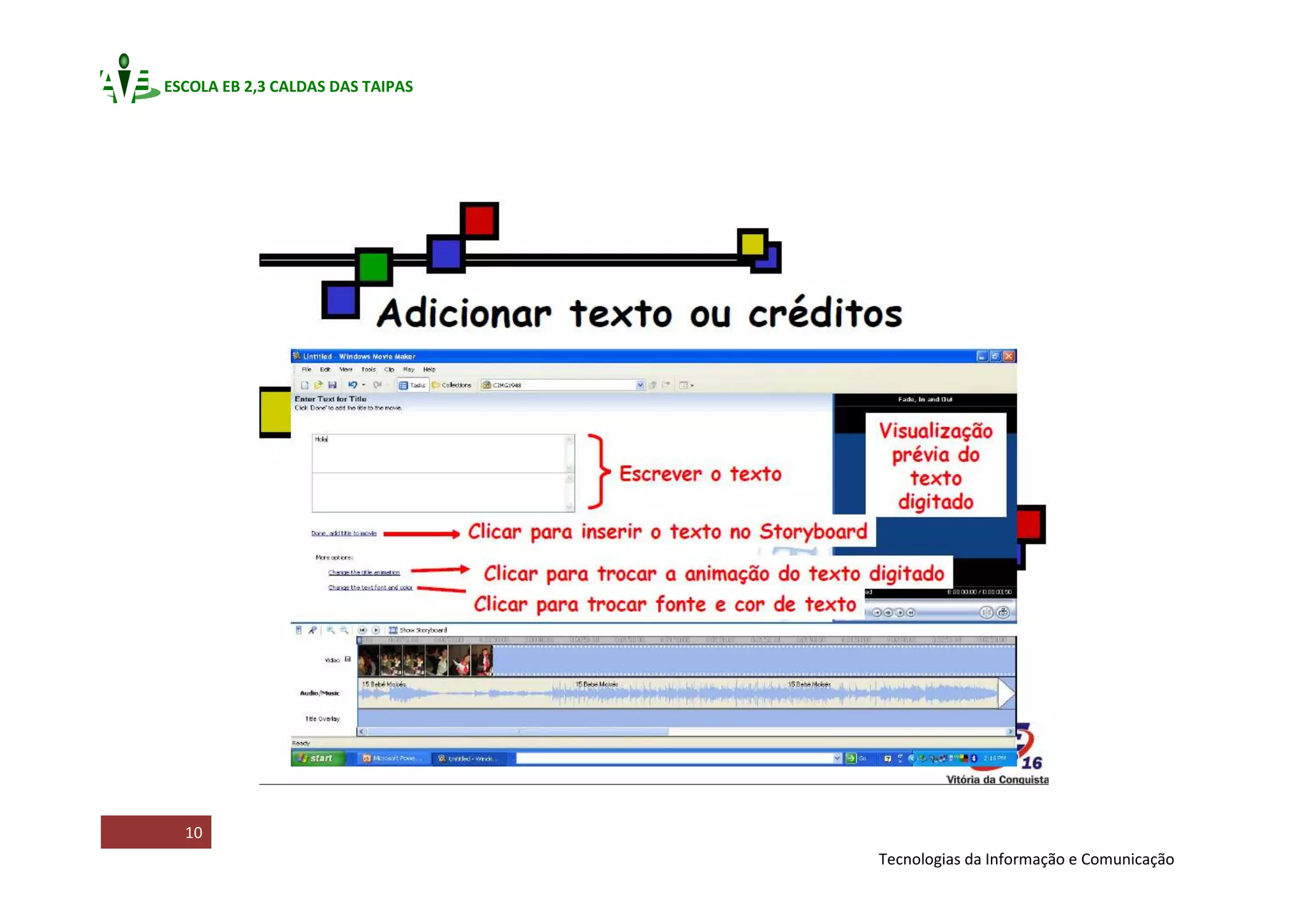Tutorial Sobre O Windows Movie Maker