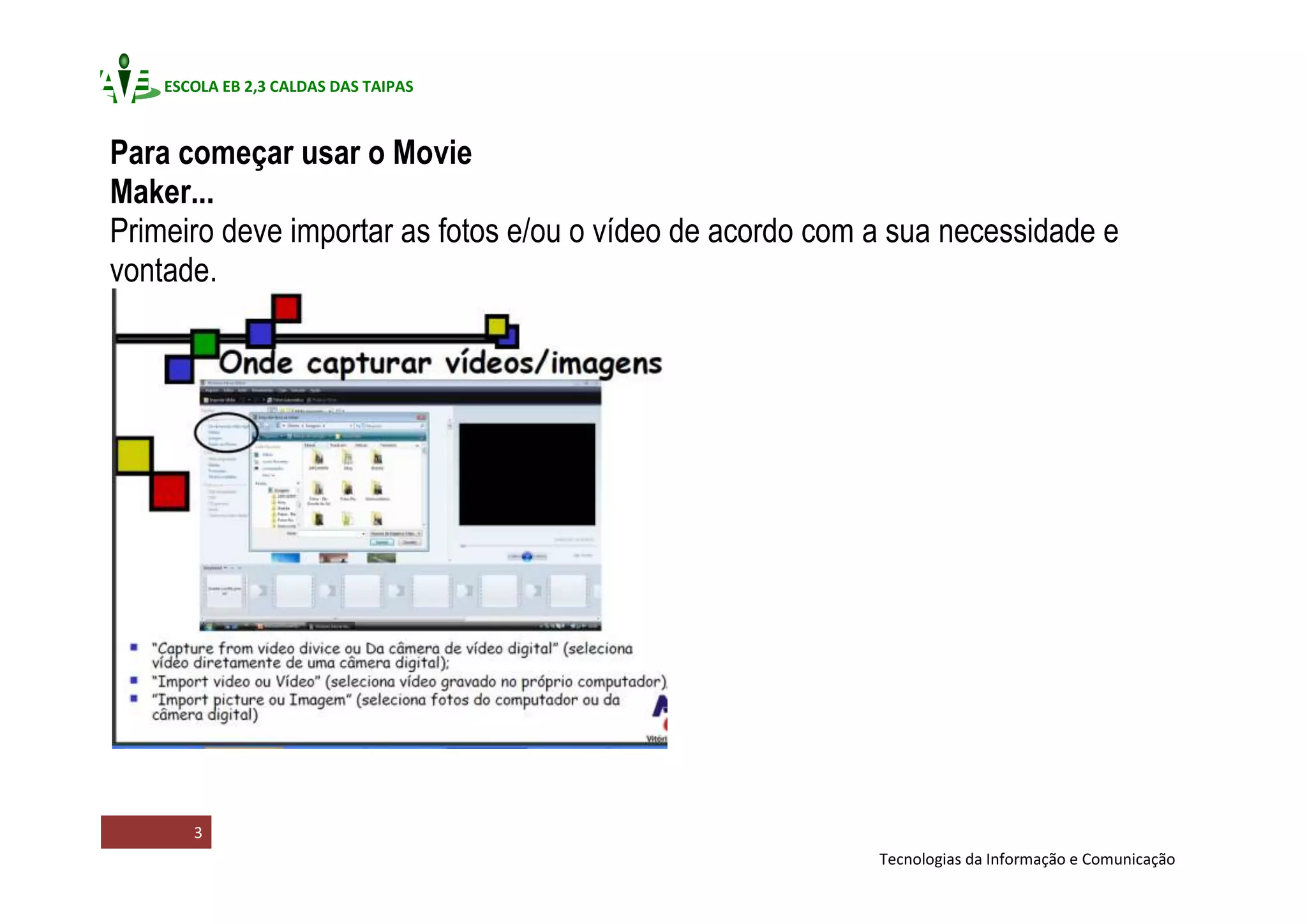 Tutorial Sobre O Windows Movie Maker