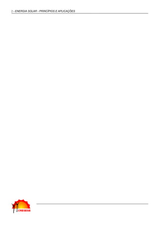 2 - ENERGIA SOLAR - PRINCÍPIOS E APLICAÇÕES
 