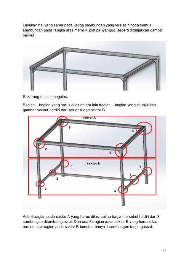Tutorial solidworks membuat rangka meja menggunakan weldment Tutorial solidworks membuat rangka meja menggunakan weldment