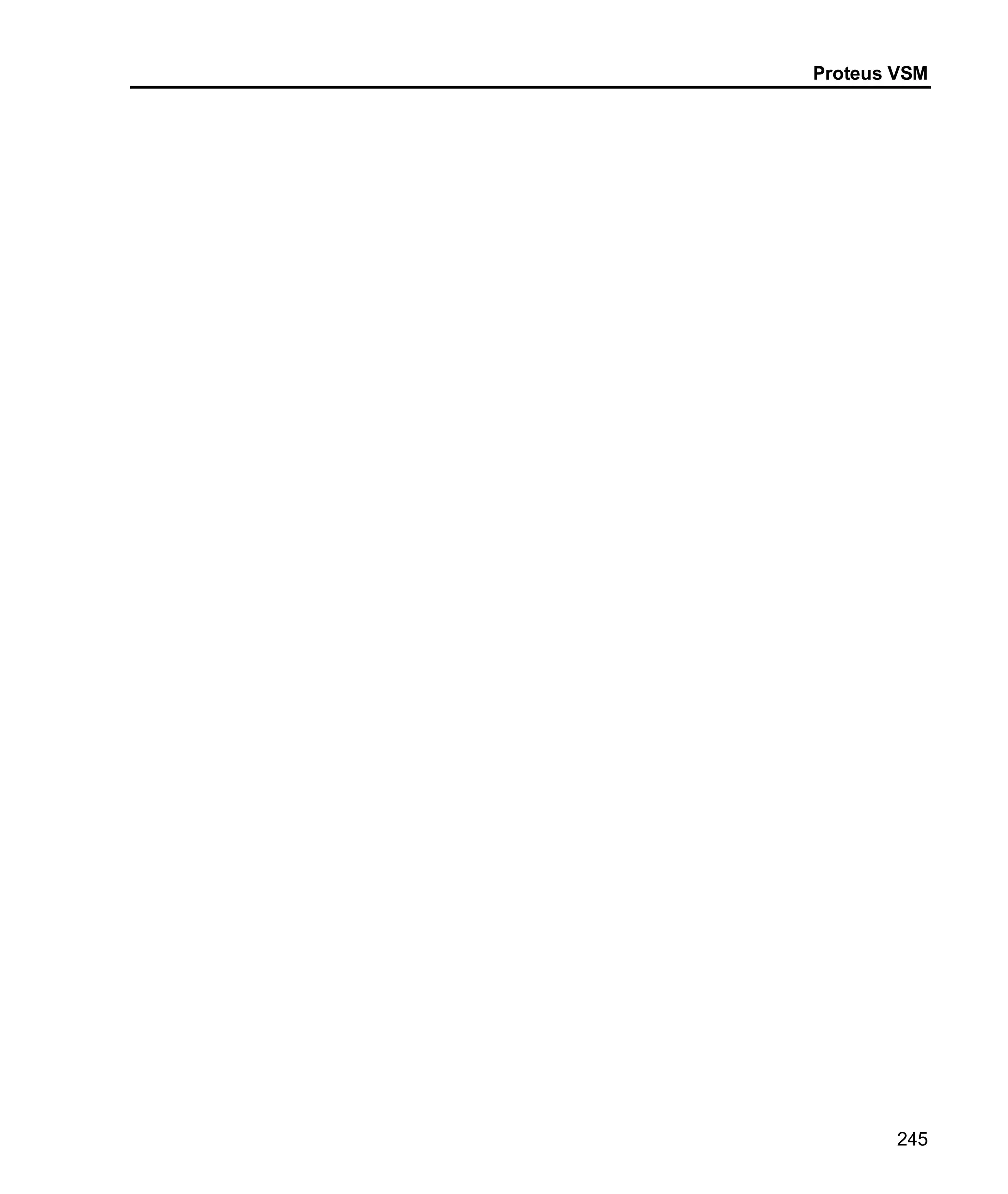 Proteus VSM
245
 