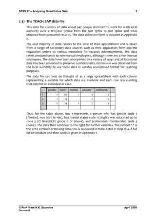 Tutorial spss17 | PDF