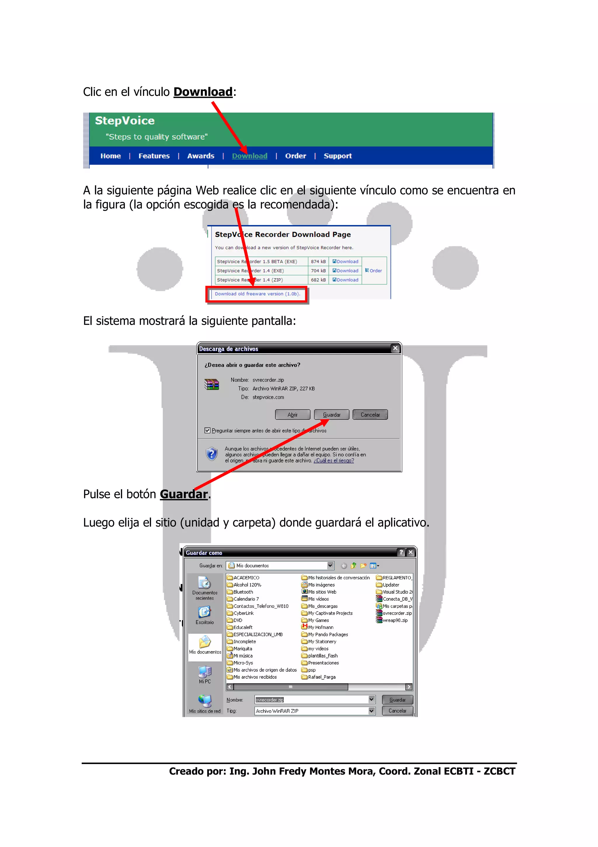 Tutorial Step Voice Recorder
