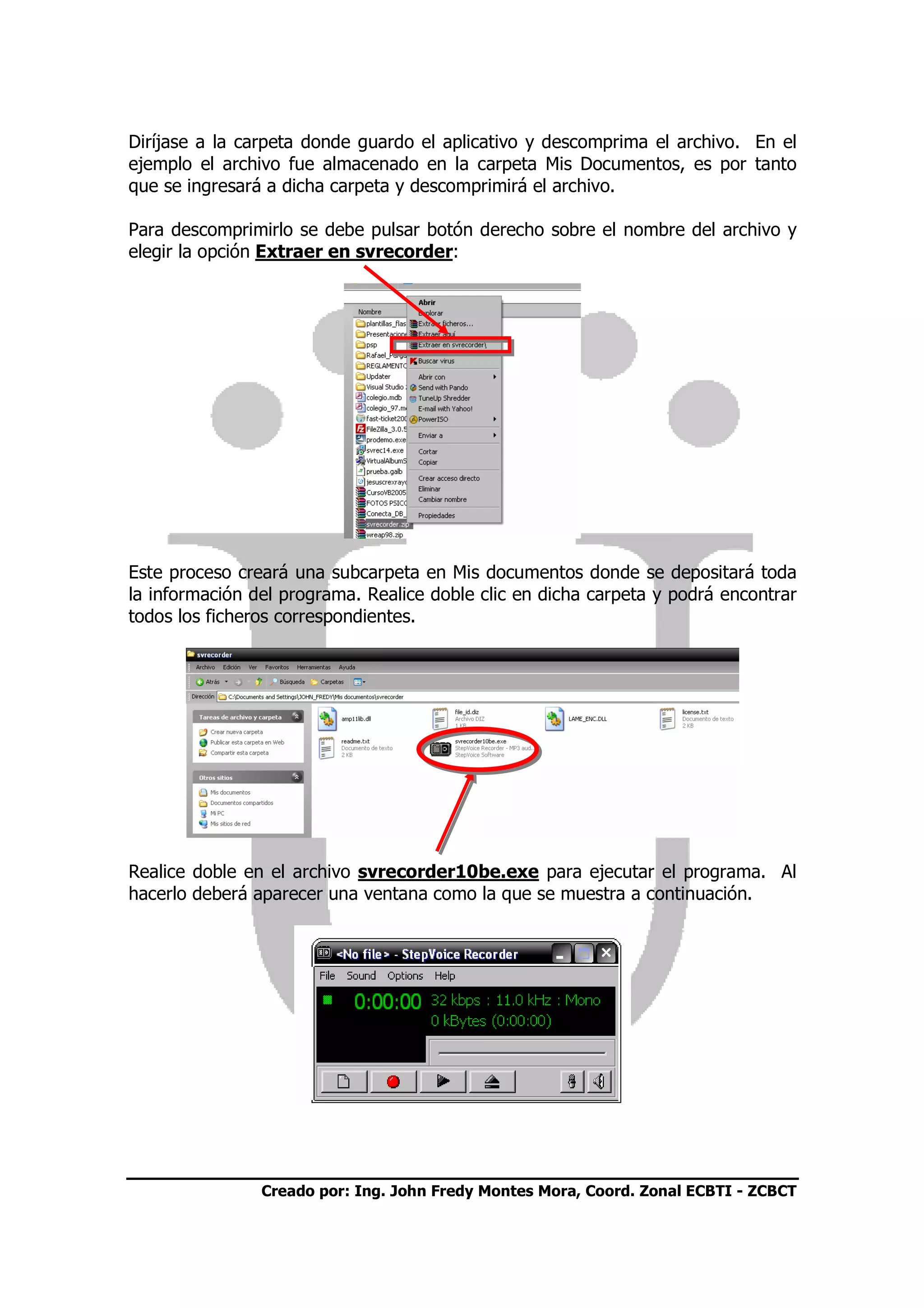 Tutorial Step Voice Recorder