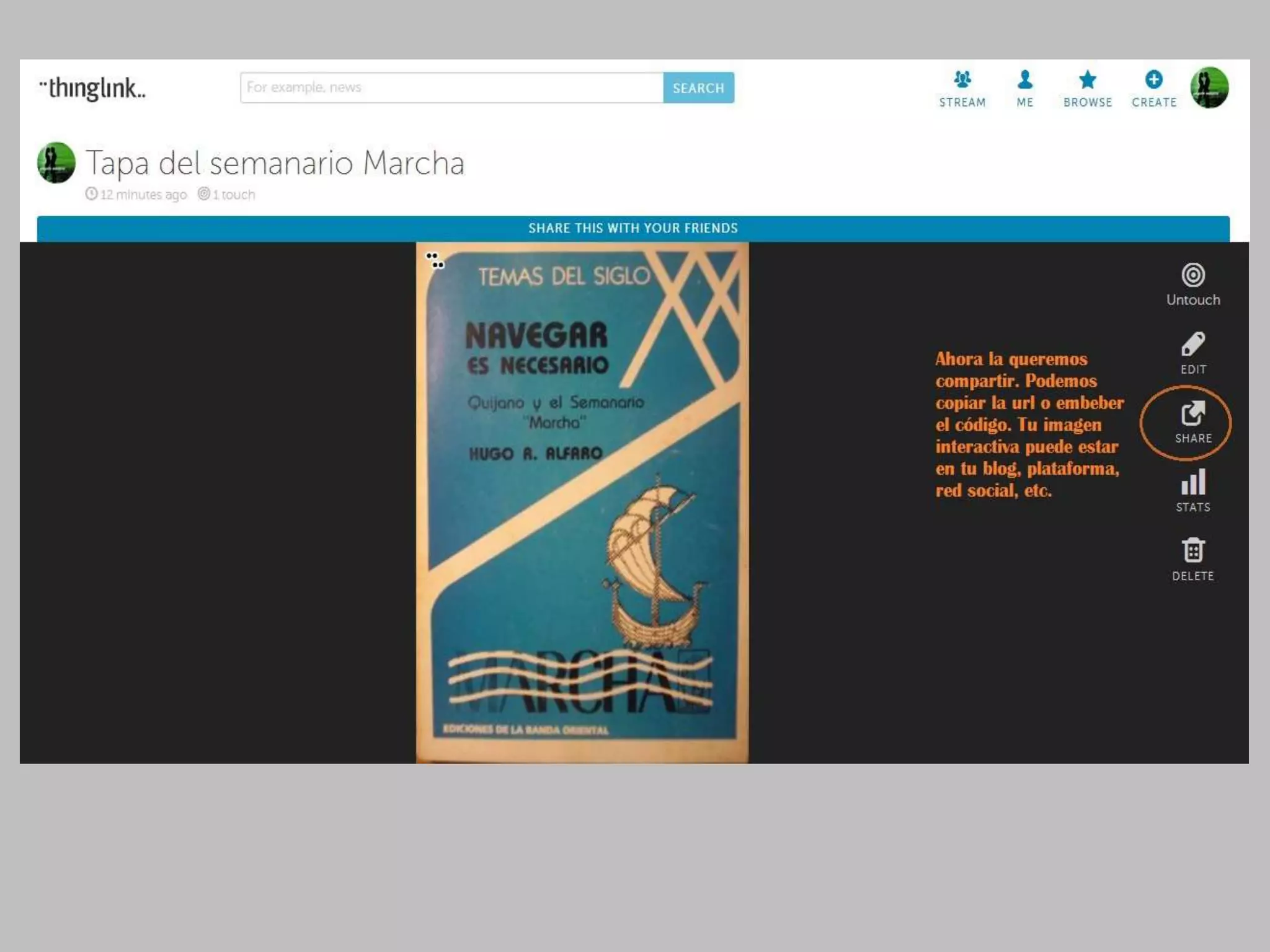 Cómo usar thinglink en 4 pasos
