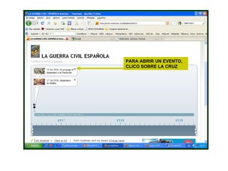 PARA ABRIR UN EVENTO, CLICO SOBRE LA CRUZ 