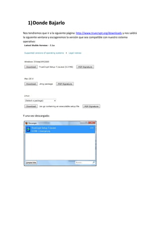 Tutorial truecrypt | ODT