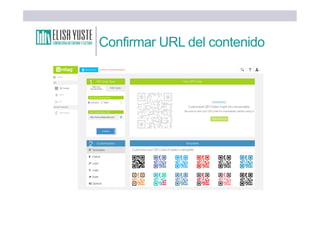 Confirmar URL del contenido