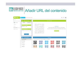Añadir URL del contenido