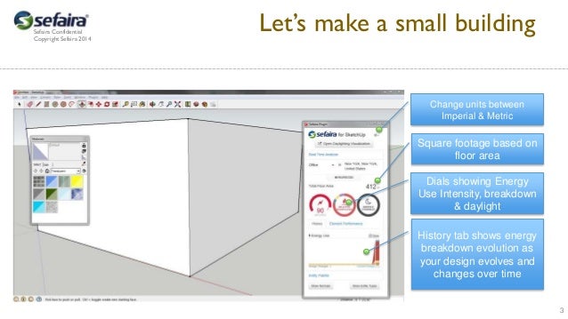 Getting Started With Sefaira For Sketchup Real Time Analysis