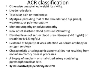 Tutorial vasculitis | PPT