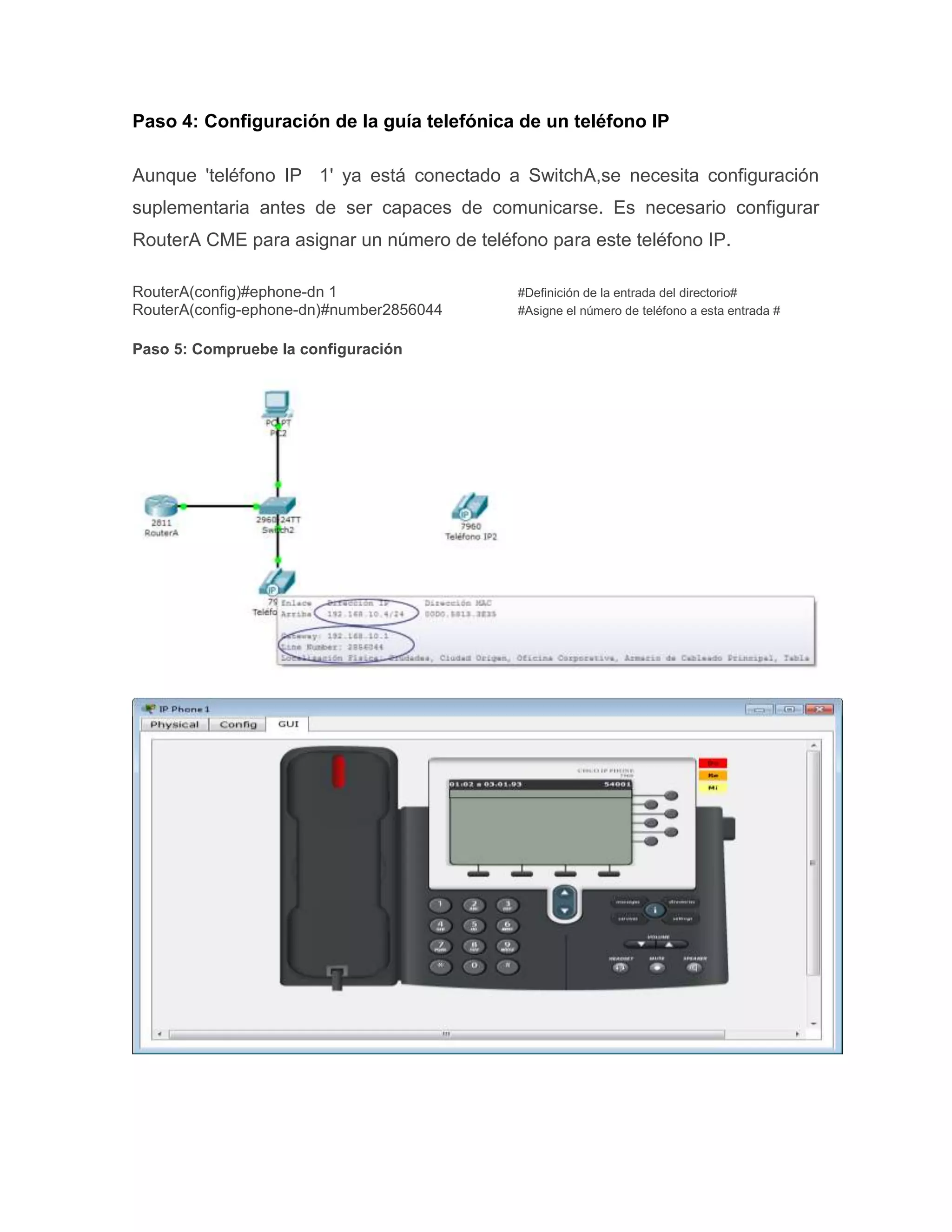 Tutorial voz ip packet tracer